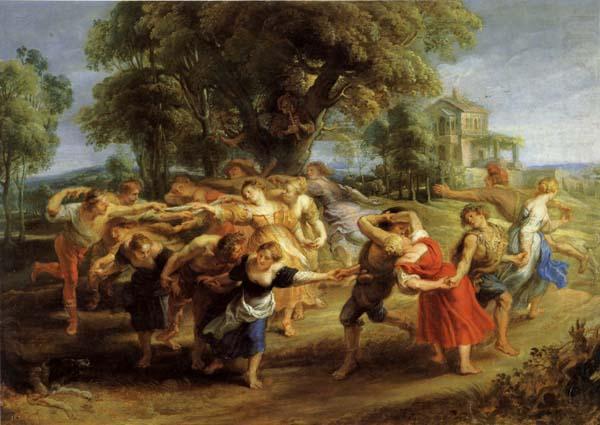 Peter Paul Rubens A Peasant Dance china oil painting image